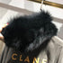 New Luxury Fashion Winter Soft Real Fox Fur Scarf Genuine Fur Round Scarves Lightweight Neck Warmer Elegant Neckerchief Scarfs Warm Neck Warmer For Women