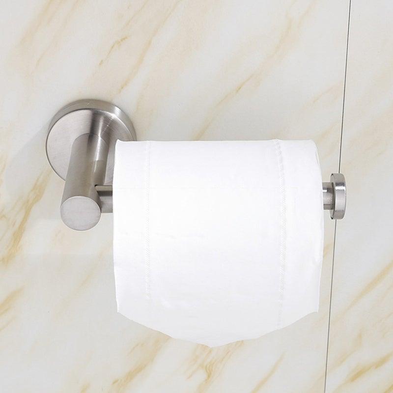 New  Matte Black Toilet Paper Holder Wall Mount Tissue Roll Hanger 304 Stainless Steel Bathroom Accessories Toilet Paper Holder Tissue Roll Holder Hanger Stainless Steel Matte Black Bathroom Lavatory Hardware Wall Mount 14.5cm