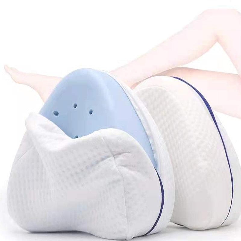 New Memory Cotton Leg Pillow Sleeping Orthopedic Sciatica Back Hip Body Joint Pain Relief Thigh Orthopedic Knee Pillow for Sciatica Relief Back Pain Leg Pain Pregnancy Hip Joint Pain Leg Pad Cushion Home Memory Foam - ALLURELATION - 552, Car Pillows, Cotton Leg Pillow, Leg Pillow, Memory Leg Pillow, Memory Cotton Leg Pillow, Memory Cotton Pillow, New Memory Cotton Leg Pillow, New Memory Leg Pillow, Travel Pillows - Stevvex.com