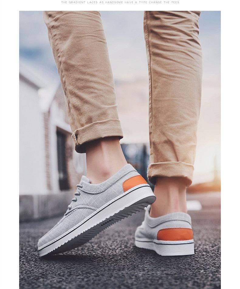 New Men's Flats High Quality Casual Shoes Handmade Shoes Casual Sports Flats Men Lightweight Comfortable Walking Shoes Outdoor Walking Sneakers For Mens - STEVVEX Shoes - 107, Breathable Flat Casual Sneakers, Breathable Shoes, Business Mens Sneakers, Comfortable Mens Shoes, Elegant Mens Shoes, High Quality Mens Casual Shoes, Men Casual Shoes, Men Shoes, Men Sneakers, Mens Casual Elegant Shoes, Modern Shoes, Shoes, Sneakers, Sport Mens Shoes, Sports Shoes, Strong Mens Shoes - Stevvex.com