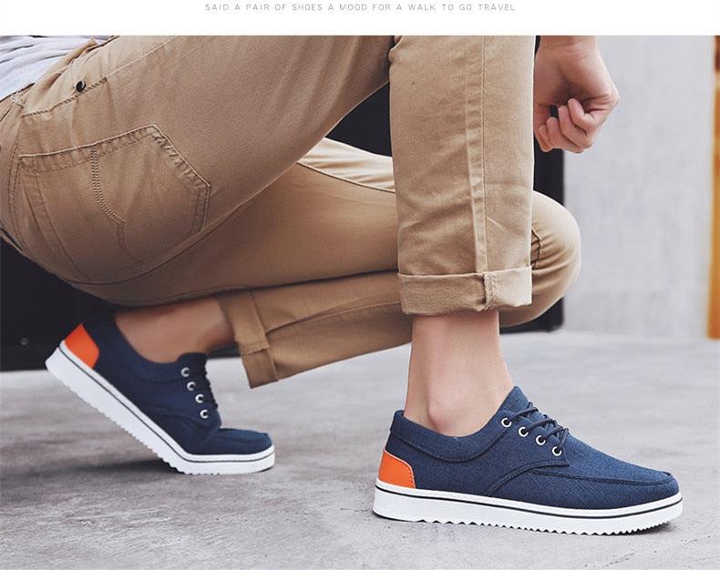 New Men's Flats High Quality Casual Shoes Handmade Shoes Casual Sports Flats Men Lightweight Comfortable Walking Shoes Outdoor Walking Sneakers For Mens - STEVVEX Shoes - 107, Breathable Flat Casual Sneakers, Breathable Shoes, Business Mens Sneakers, Comfortable Mens Shoes, Elegant Mens Shoes, High Quality Mens Casual Shoes, Men Casual Shoes, Men Shoes, Men Sneakers, Mens Casual Elegant Shoes, Modern Shoes, Shoes, Sneakers, Sport Mens Shoes, Sports Shoes, Strong Mens Shoes - Stevvex.com