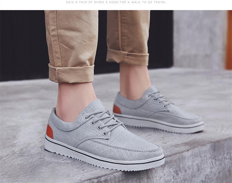 New Men's Flats High Quality Casual Shoes Handmade Shoes Casual Sports Flats Men Lightweight Comfortable Walking Shoes Outdoor Walking Sneakers For Mens - STEVVEX Shoes - 107, Breathable Flat Casual Sneakers, Breathable Shoes, Business Mens Sneakers, Comfortable Mens Shoes, Elegant Mens Shoes, High Quality Mens Casual Shoes, Men Casual Shoes, Men Shoes, Men Sneakers, Mens Casual Elegant Shoes, Modern Shoes, Shoes, Sneakers, Sport Mens Shoes, Sports Shoes, Strong Mens Shoes - Stevvex.com