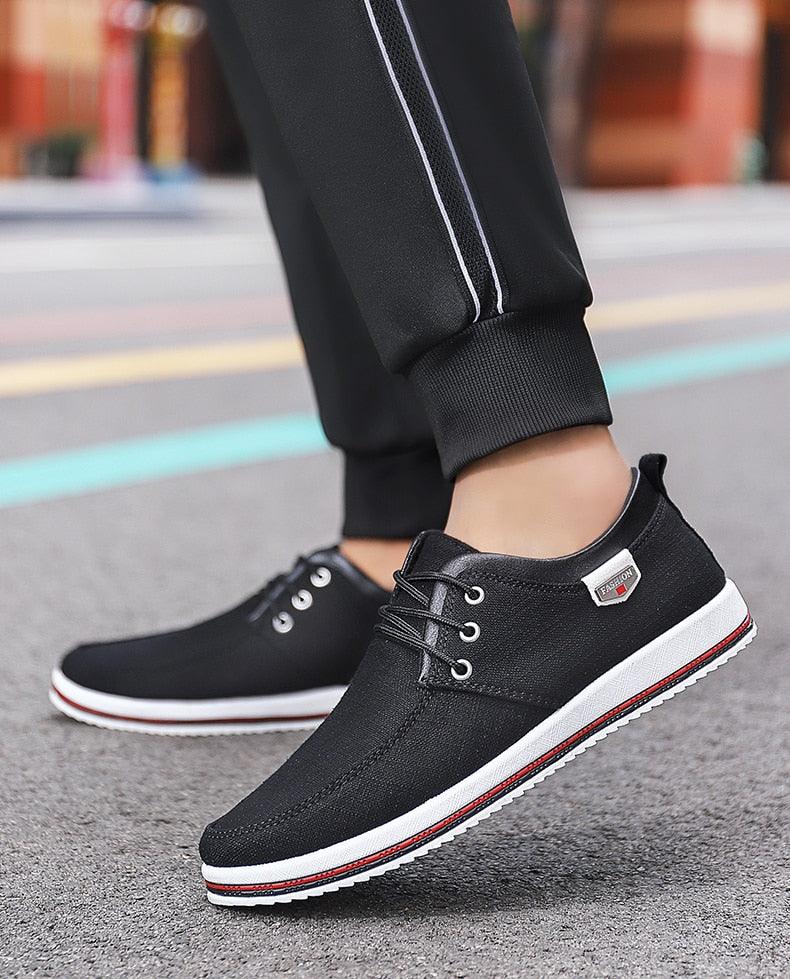 New Men's Flats High Quality Casual Shoes Handmade Shoes Casual Sports Flats Men Lightweight Comfortable Walking Shoes Outdoor Walking Sneakers For Mens - STEVVEX Shoes - 107, Breathable Flat Casual Sneakers, Breathable Shoes, Business Mens Sneakers, Comfortable Mens Shoes, Elegant Mens Shoes, High Quality Mens Casual Shoes, Men Casual Shoes, Men Shoes, Men Sneakers, Mens Casual Elegant Shoes, Modern Shoes, Shoes, Sneakers, Sport Mens Shoes, Sports Shoes, Strong Mens Shoes - Stevvex.com