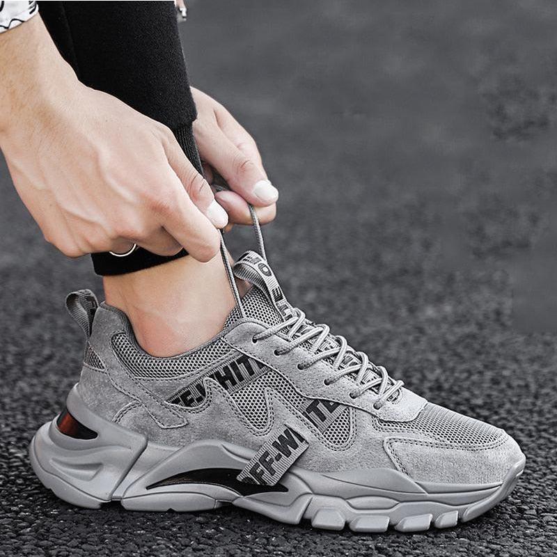 New Men's Spring Summer Breathable Casual Sports High Quality Sneaker Sport Walking Fashion Sneakers High Top Casual Shoes Athletic Walking Mesh Sneakers