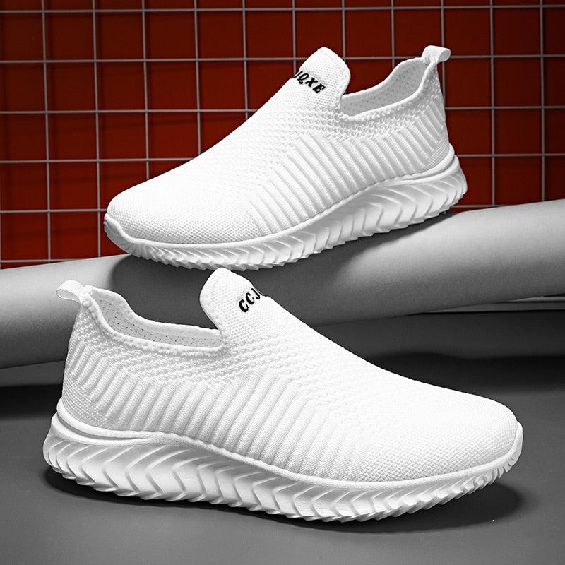 New Men Sneakers Light Fashion Casual Shoes Slip-On Comfortable Women Pink Couple Shoes Outdoor Walking Footwear Non-Slip Running Climbing Shoes Sneakers