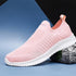 New Men Sneakers Light Fashion Casual Shoes Slip-On Comfortable Women Pink Couple Shoes Outdoor Walking Footwear Non-Slip Running Climbing Shoes Sneakers