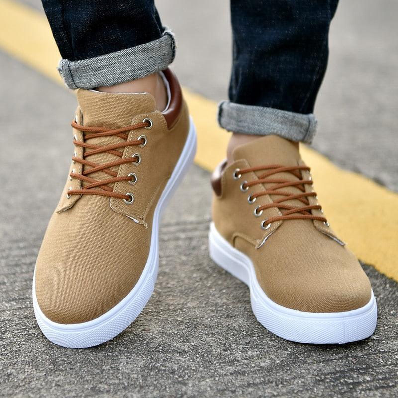 New Mens Canvas Shoes Spring Summer Casual Canvas Shoes Flats Men Shoes Driving Business Shoes Breathable Canvas Shoes Fashion Casual Shoes Fashion Sneakers Breathable Comfort Shoes