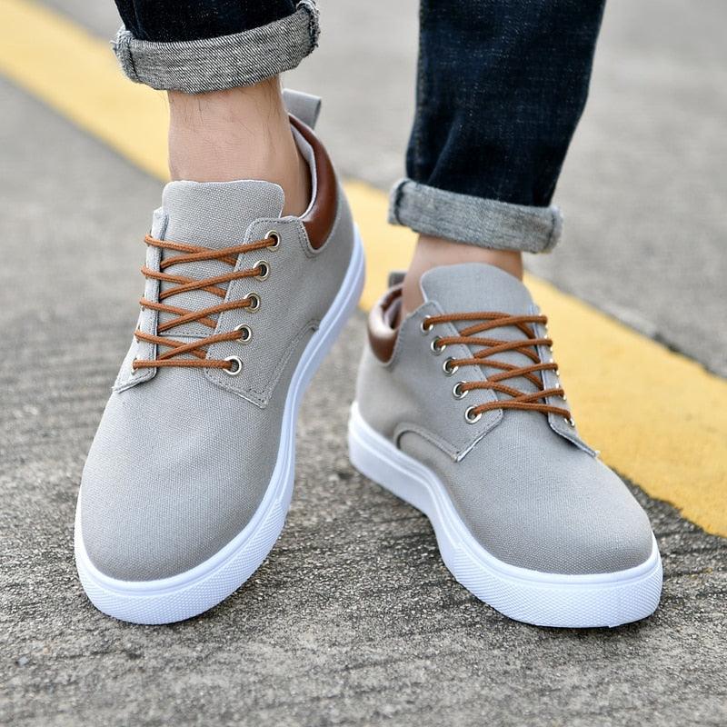 New Mens Canvas Shoes Spring Summer Casual Canvas Shoes Flats Men Shoes Driving Business Shoes Breathable Canvas Shoes Fashion Casual Shoes Fashion Sneakers Breathable Comfort Shoes