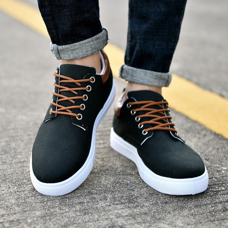 New Mens Canvas Shoes Spring Summer Casual Canvas Shoes Flats Men Shoes Driving Business Shoes Breathable Canvas Shoes Fashion Casual Shoes Fashion Sneakers Breathable Comfort Shoes