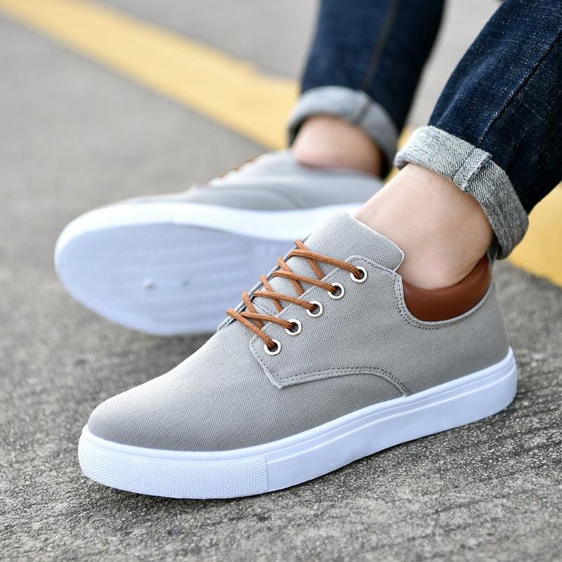 New Mens Canvas Shoes Spring Summer Casual Canvas Shoes Flats Men Shoes Driving Business Shoes Breathable Canvas Shoes Fashion Casual Shoes Fashion Sneakers Breathable Comfort Shoes