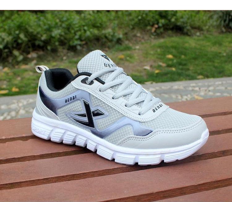 New Mens Sport Light Sneakers Breathable Casual Shoes Outdoor Walking Comfortable Running Sneakers Breathable Men Workout Lightweight Slip On Athletic Gym Sneakers