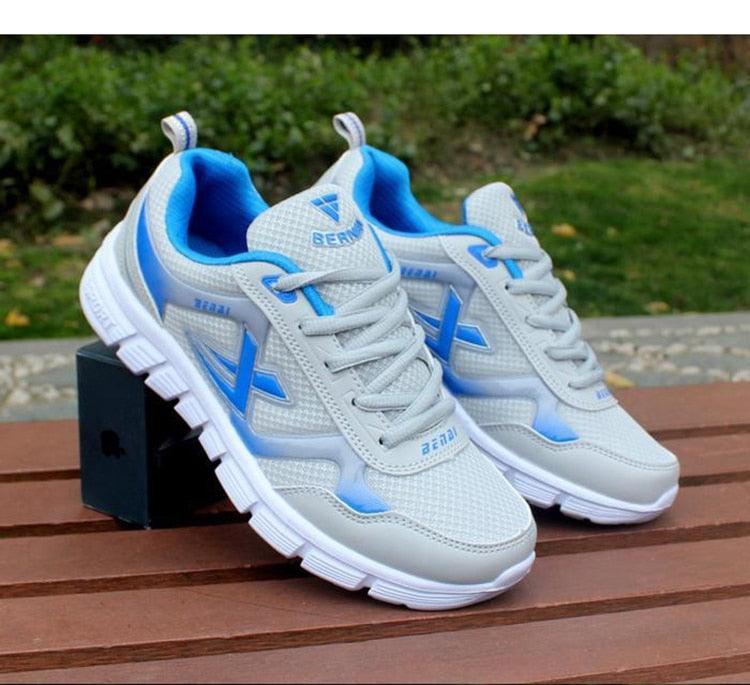 New Mens Sport Light Sneakers Breathable Casual Shoes Outdoor Walking Comfortable Running Sneakers Breathable Men Workout Lightweight Slip On Athletic Gym Sneakers