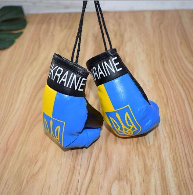 New Mini Boxing Gloves Keychain Pendant Keychains Charms Sports Keychain Boxing Match Glove Car Bag Pendant Sport Key Chain Accessory For Men