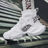 New Modern Mans Sneakers Breathable Fashion Men's Height Increasing Casual Outdoor High Quality Mesh Walking Jogging Non Slip Athletic Comfortable Casual Mens Sneakers