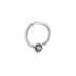 New Nose Piercing Ring Cuff Septum Piercing Ring Titanium Steel Piercing Ear Cartilage Tragus Goth Piercing  Helix Piecing Cartilage Earring Lip Eyebrow Belly Ring Piercing Body Jewelry Nightclub Dance Stainless Steel Earrings Body Jewelry