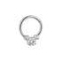 New Nose Piercing Ring Cuff Septum Piercing Ring Titanium Steel Piercing Ear Cartilage Tragus Goth Piercing  Helix Piecing Cartilage Earring Lip Eyebrow Belly Ring Piercing Body Jewelry Nightclub Dance Stainless Steel Earrings Body Jewelry