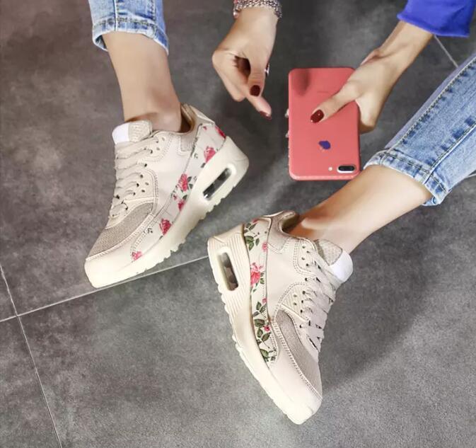 New Red Platform Womens Sneakers Casual Shoes Fashion Spring Tenis Woman Footwear Trainers Fashion Lightweight Tennis Sport Walking Athletic Casual Sneakers