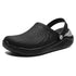 New Sandals Mens Hole Shoes Women Sandals Clogs Unisex Garden Shoes Gray Water Shoes Lightweight Sandals Slip On Summer Beach Pool Shower Shoes