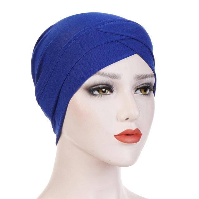 New Soft Modal Muslim Turban Hat Inner Head Wrap Bonnet Under Scarf Hijab Lightweight Caps Elegant Islamic Under Scarf Bonnet Hat Headwrap For Female