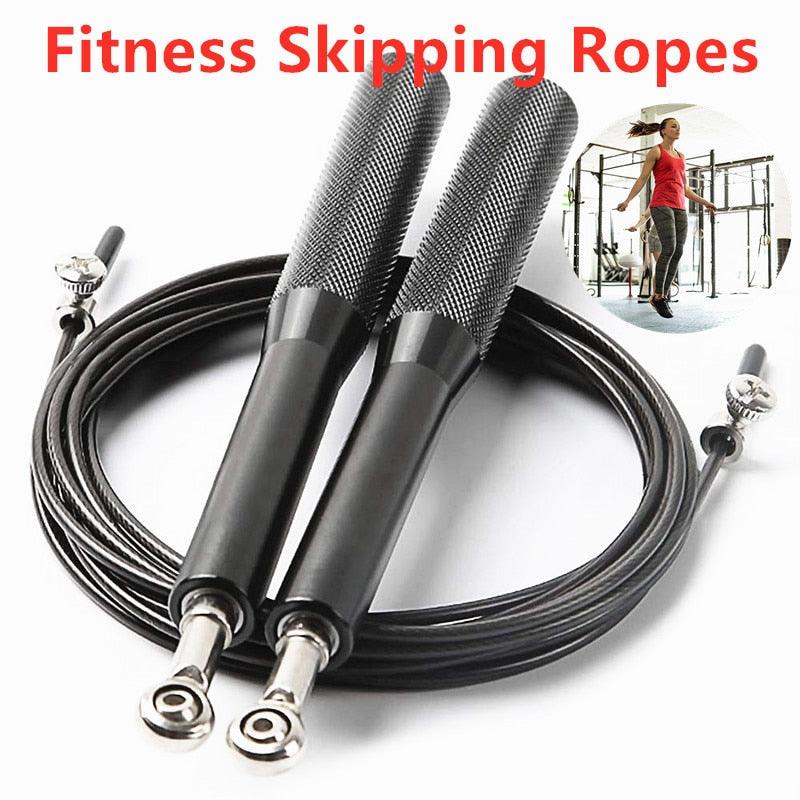 New Speed Jump Rope Fitness Skipping Ropes Exercise Adjustable Professional Skipping Rope For Boxing Fitness Skip Workout Training Jump Rope With Aluminium Alloy Handle For Gym Home