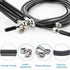 New Speed Jump Rope Fitness Skipping Ropes Exercise Adjustable Professional Skipping Rope For Boxing Fitness Skip Workout Training Jump Rope With Aluminium Alloy Handle For Gym Home