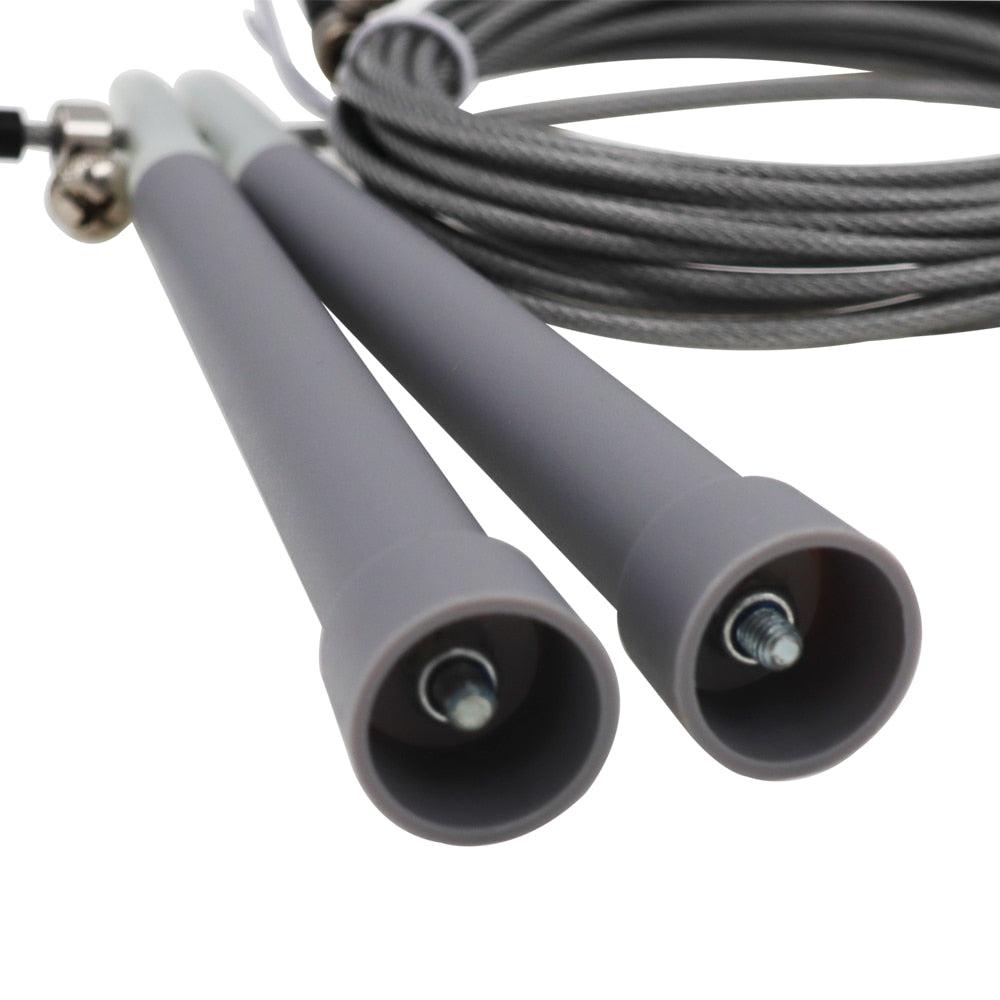 New Steel Wire Skipping Skip Adjustable Jump Rope Fitnesss Adjustable Jump Rope Workout Fitness Equipment Exercise Workout 3 Meters Speed Plastic Steel Wire Skipping Rope For Sport