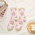 New Style Cartoon Flower Women Socks Kawaii Socks Breathable Spring Autumn Casual Socks Beautiful Girls Socks For Women