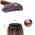 New Style Hair Bangs Clip In Front Side Bangs Synthetic Fake Fringe Hair Extensions For Women Natural Hairpiece Natural Flat Neat Bangs With Temples For Women One Piece Hairpiece