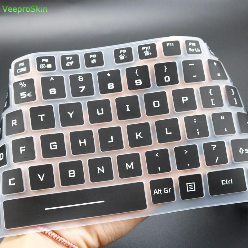 New Style Laptop Keyboard Cover Skin  Gaming Laptop Keyboard Skin Protector For Gaming Lovers Perfect Fit Silicone Skin Keyboard Covers For Laptops Acessories