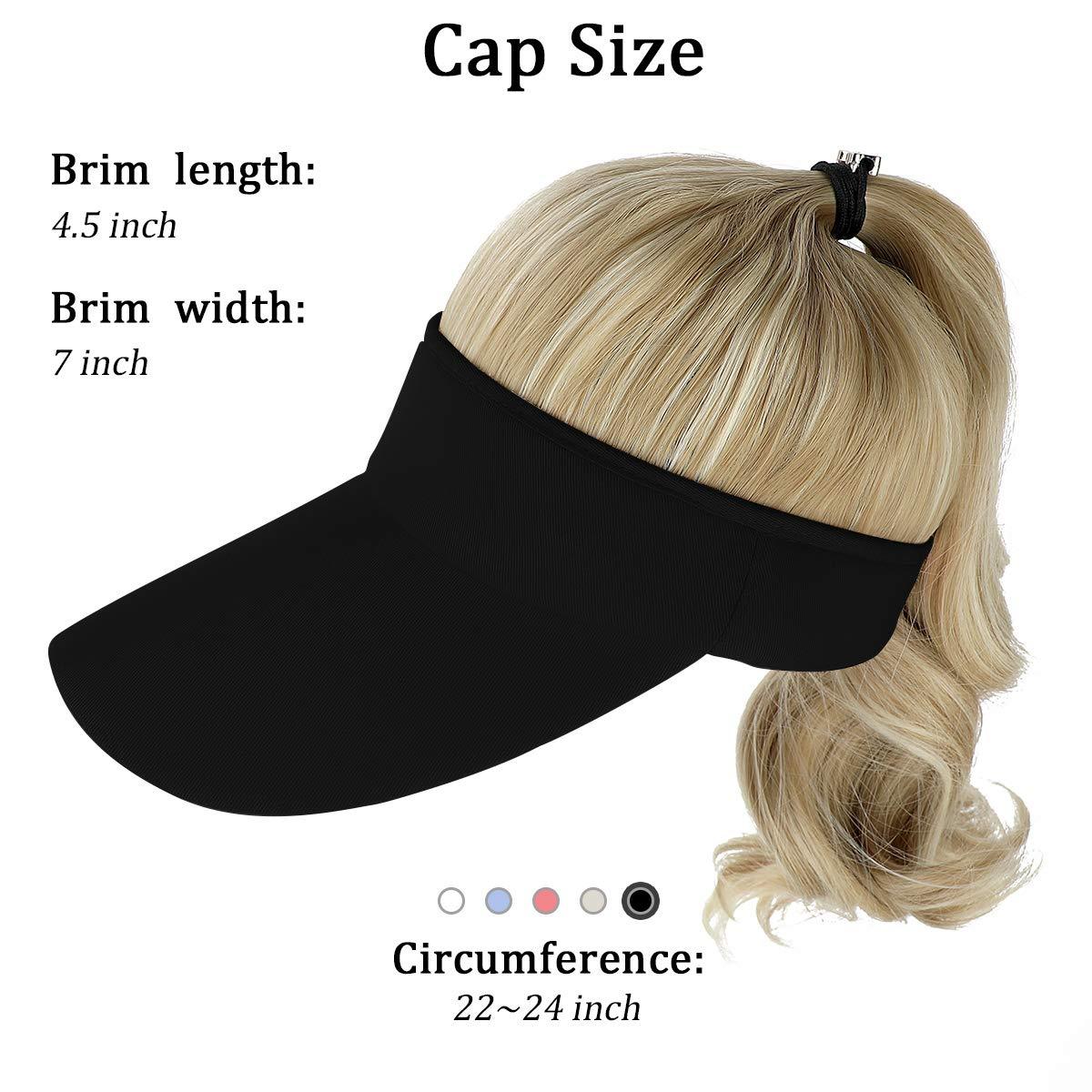 New style Ponytail Extension Cap hair Synthetic Wig Curly Wavy Wigs with Visor Hat hair Wigs for Women Hat Baseball Wigs For Black Women Cosplay Wigs For Women