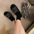 New Stylish Sandals Slip-Proof Thick-Soled Indoor Outdoor Slippers Men Flip Flops House Sleepers House Shoes Non-Slip Bath Shower Shoes Platform Slides Quick Dry Slippers