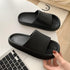 New Stylish Sandals Slip-Proof Thick-Soled Indoor Outdoor Slippers Men Flip Flops House Sleepers House Shoes Non-Slip Bath Shower Shoes Platform Slides Quick Dry Slippers