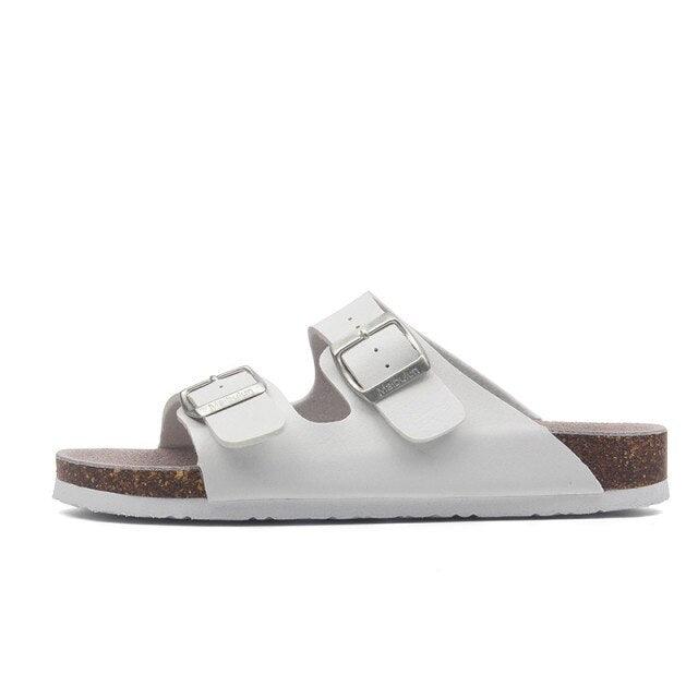 New Summer Beach Slippers Casual Double Buckle Non-slip Clogs Slides Women Slip On Flip Flop Women's Comfort Slides Double Buckle Adjustable EVA Flat Sandals - STEVVEX Shoes - 114, Arch Support Clogs, Beach Flat Sandals, Beach Flip Flops, Beach Sandals, Beach Shoes, Beach Slippers, Buckle Strap Sandals, Comfortable Slippers, Fashion Clogs, Fashion Sandal, Fashion Slippers, Flat Sandals, Flip Flops, House Slippers, Sandals, Shoes, Slip On Shoes, Strappy Sandals, Summer Shoes, Womens Sandals - Stevvex.com