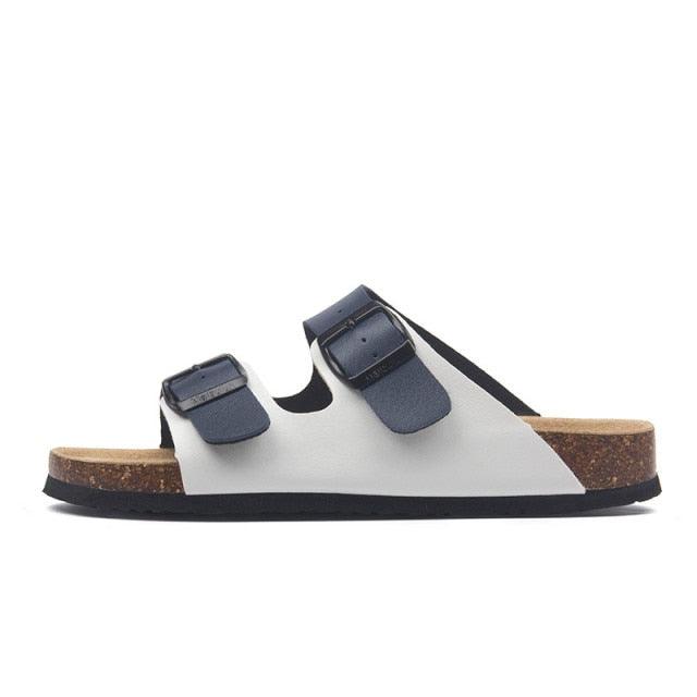 New Summer Beach Slippers Casual Double Buckle Non-slip Clogs Slides Women Slip On Flip Flop Women's Comfort Slides Double Buckle Adjustable EVA Flat Sandals - STEVVEX Shoes - 114, Arch Support Clogs, Beach Flat Sandals, Beach Flip Flops, Beach Sandals, Beach Shoes, Beach Slippers, Buckle Strap Sandals, Comfortable Slippers, Fashion Clogs, Fashion Sandal, Fashion Slippers, Flat Sandals, Flip Flops, House Slippers, Sandals, Shoes, Slip On Shoes, Strappy Sandals, Summer Shoes, Womens Sandals - Stevvex.com