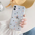 New Transparent Love Heart Phone Case For iPhone 11 12 Pro Max Shockproof Silicone Back Cover Cute Heart Pattern For Women Girls Clear Soft Flexible Durable Slim Hard Back Cases