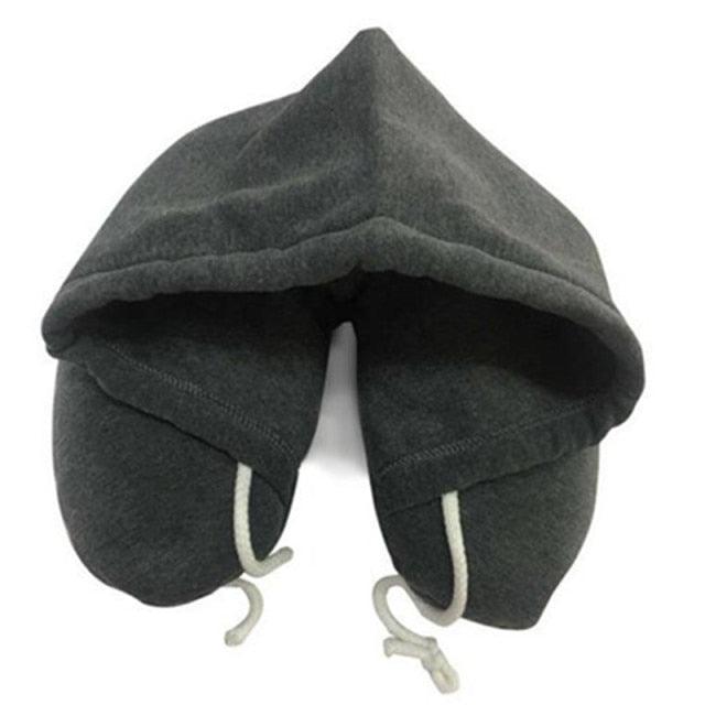 New Travel Hooded U-Shaped Pillow Cushion Car Office Airplane Head Rest Neck Neck Pillow Inflatable Travel Pillow Comfortably Supports The Head Support U-Shaped Luxury Memory Foam Neck Travel Pillow with Hoodie Neck Pillow - ALLURELATION - 552, Airplane Head Rest, Car Pillows, Head Rest, Hooded Cushion, Hooded Pillow Cushion, Hooded U-Shaped, Hooded U-Shaped Cushion, Hooded U-Shaped Pillow, Hooded U-Shaped Pillow Cushion, Travel Pillows, U-Shaped Pillow Cushion - Stevvex.com