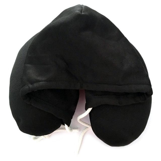 New Travel Hooded U-Shaped Pillow Cushion Car Office Airplane Head Rest Neck Neck Pillow Inflatable Travel Pillow Comfortably Supports The Head Support U-Shaped Luxury Memory Foam Neck Travel Pillow with Hoodie Neck Pillow - ALLURELATION - 552, Airplane Head Rest, Car Pillows, Head Rest, Hooded Cushion, Hooded Pillow Cushion, Hooded U-Shaped, Hooded U-Shaped Cushion, Hooded U-Shaped Pillow, Hooded U-Shaped Pillow Cushion, Travel Pillows, U-Shaped Pillow Cushion - Stevvex.com