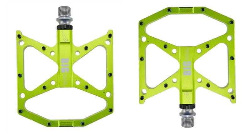 New Ultralight Bicycle Pedals Part Anti-Slip Aluminum Body Road Flat Foot Cycling Sealed 3 Bearing Mountain Bike Pedal Mountain Bike Pedals, Ultra Strong  Machined Bicycle Flat Alloy Pedals Non-Slip