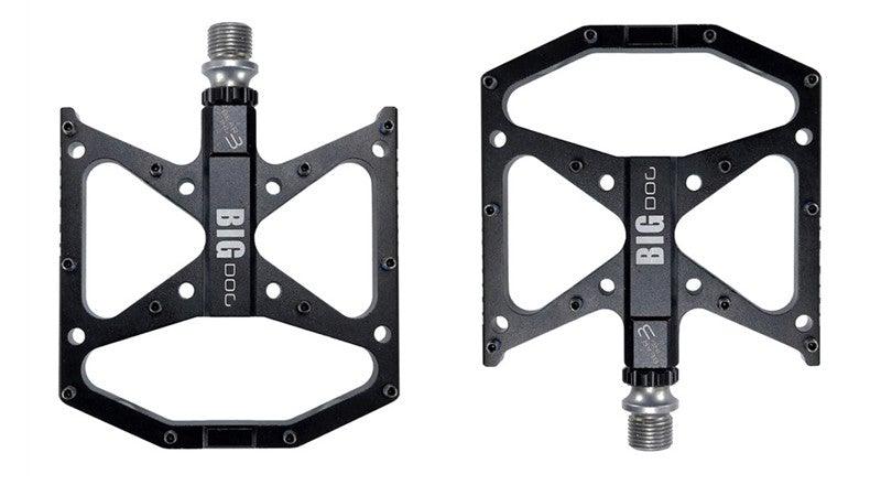 New Ultralight Bicycle Pedals Part Anti-Slip Aluminum Body Road Flat Foot Cycling Sealed 3 Bearing Mountain Bike Pedal Mountain Bike Pedals, Ultra Strong  Machined Bicycle Flat Alloy Pedals Non-Slip