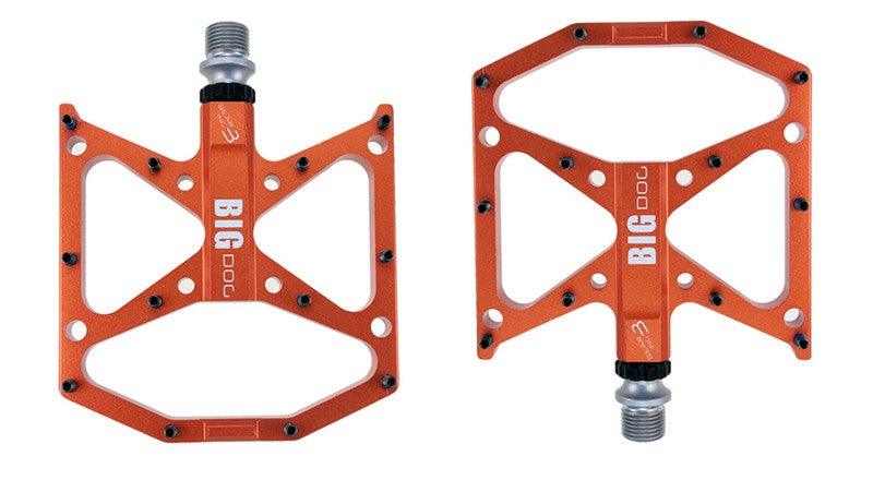 New Ultralight Bicycle Pedals Part Anti-Slip Aluminum Body Road Flat Foot Cycling Sealed 3 Bearing Mountain Bike Pedal Mountain Bike Pedals, Ultra Strong  Machined Bicycle Flat Alloy Pedals Non-Slip