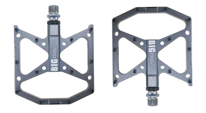 New Ultralight Bicycle Pedals Part Anti-Slip Aluminum Body Road Flat Foot Cycling Sealed 3 Bearing Mountain Bike Pedal Mountain Bike Pedals, Ultra Strong  Machined Bicycle Flat Alloy Pedals Non-Slip