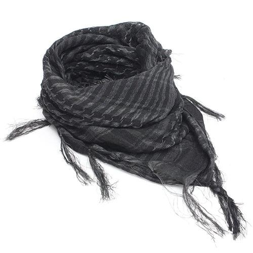 New Unisex Scarf Lightweight Plaid Tassel Arab Desert Shemagh Keffiyeh Scarf Wrap Pashmina Plaid Pattern Large Warm Keeper Military Shemagh Army Desert Keffiyeh Arab Scarf Shawl Neck Cover Head Wrap Scarf Military Shemagh Tactical Desert Keffiyeh