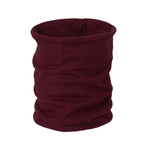 New Unisex Solid Ring Scarf Luxury Neckerchief Children's Outdoor Ski Face Mask Winter Warm Snood Cotton Men Women Echarpe Outdoor Seamless Face Mask Tube Bandana Homotropy for Dust Fishing Yoga Motorcycling Festivals Sports