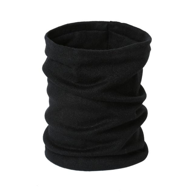 New Unisex Solid Ring Scarf Luxury Neckerchief Children's Outdoor Ski Face Mask Winter Warm Snood Cotton Men Women Echarpe Outdoor Seamless Face Mask Tube Bandana Homotropy for Dust Fishing Yoga Motorcycling Festivals Sports