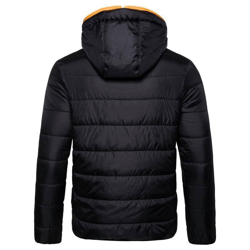 New Waterproof Winter Jacket Men Hooded Warm Autumn Jacket Windproof Hooded  Men Blue Comfortable Men's Jackets Lightweight Hiking Jackets For Ski Winter Coat