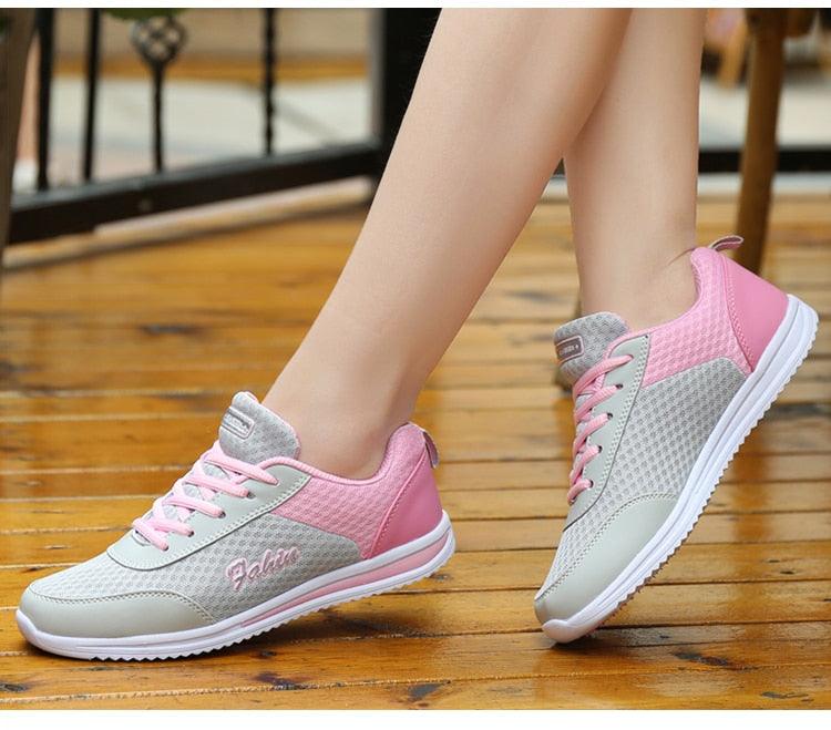 New Womans Purple Casual Sneakers Breathable Women Shoes Mesh Women Chunky Sneakers Walking Running Tennis Gym Shoes For Women Non Slip Sneakers