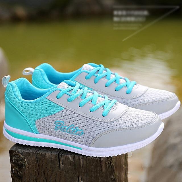 New Womans Purple Casual Sneakers Breathable Women Shoes Mesh Women Chunky Sneakers Walking Running Tennis Gym Shoes For Women Non Slip Sneakers