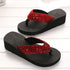 New Women Solid Slides Sandals Thickness Sequin Shoes Slippers Beach Shoes House Non-Slip Slippers Thick Sequin Sandals For Indoor Outdoor Breathable Shoes