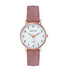 New Women Watch Fashion Casual Leather Belt Watches Simple Small Dial Quartz Dress Wristwatch Quartz Analog Wrist Watches For Women With Second Hand Luminous Hands Women Leather Watch