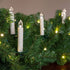 New Year Christmas LED Candles Taper Candles Flickering With Remote Timer Battery Operated Waterproof Christmas Tree Candles, Warm White Window Candles Lights Flameless Remote Control Candles For Home Dinner Party Christmas Tree Decoration Lamp